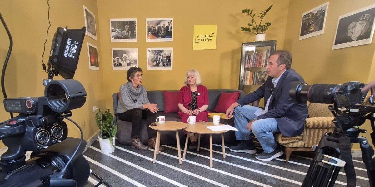 Podkast Sindikalni megafon: O borbi za slobodno novinarstvo i prava medijskih radnika