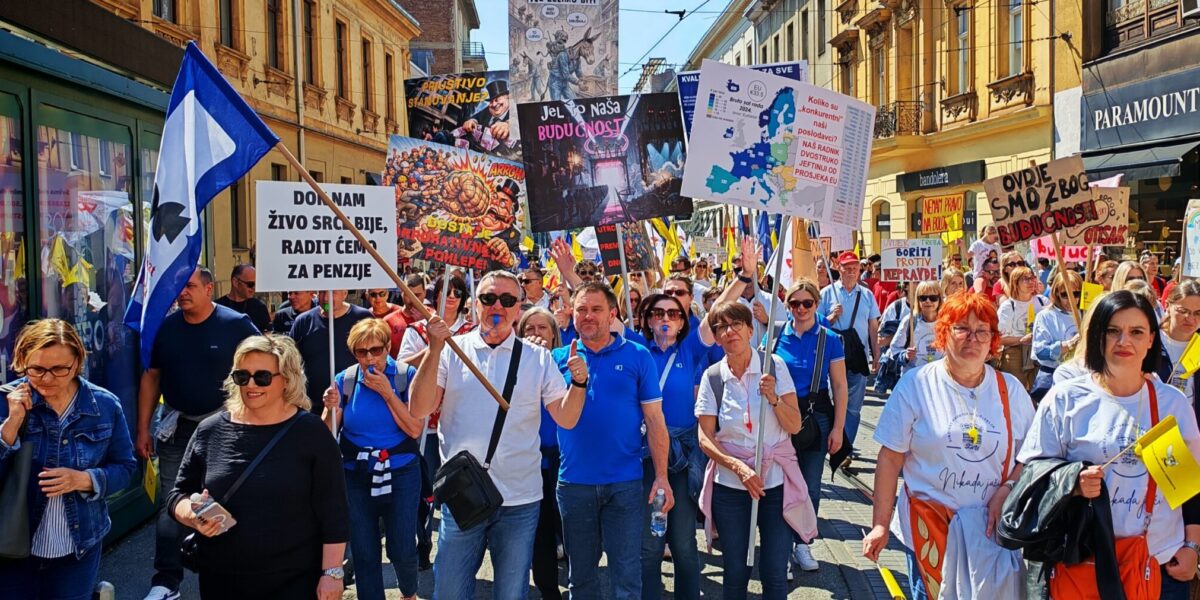 Zajedno protiv pohlepe: Za pravednu Hrvatsku!
