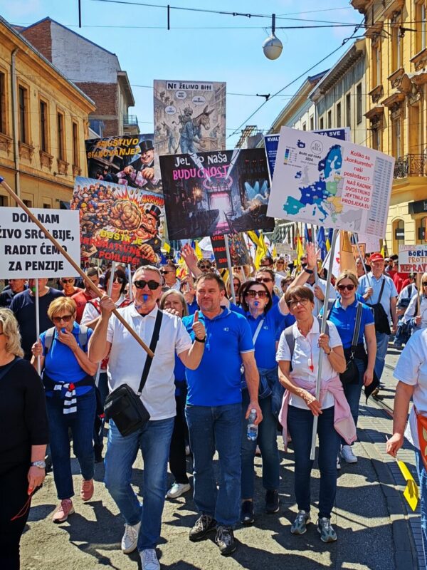 Zajedno protiv pohlepe: Za pravednu Hrvatsku!