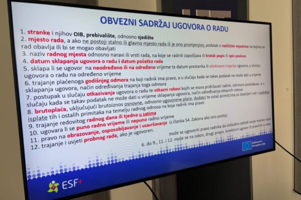 Radno zakonodavstvo u Sindikalnoj školi u Osijeku